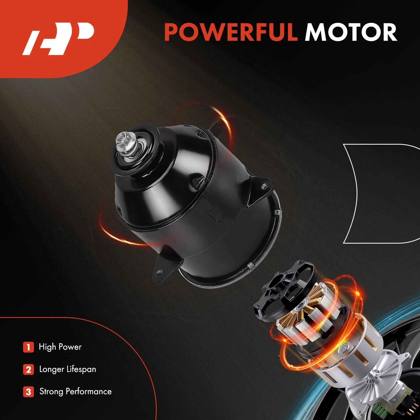 Radiator Fan Cooling Motor for Toyota Camry (2000–2006, 2015–2016)