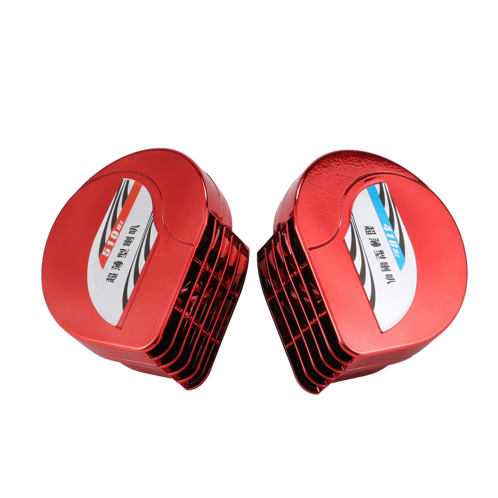 12V Waterproof Compact Horn for Universal Fit Car Truck