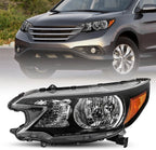 Left Driver Side Halogen Headlight for Honda CR-V (2012–2014)