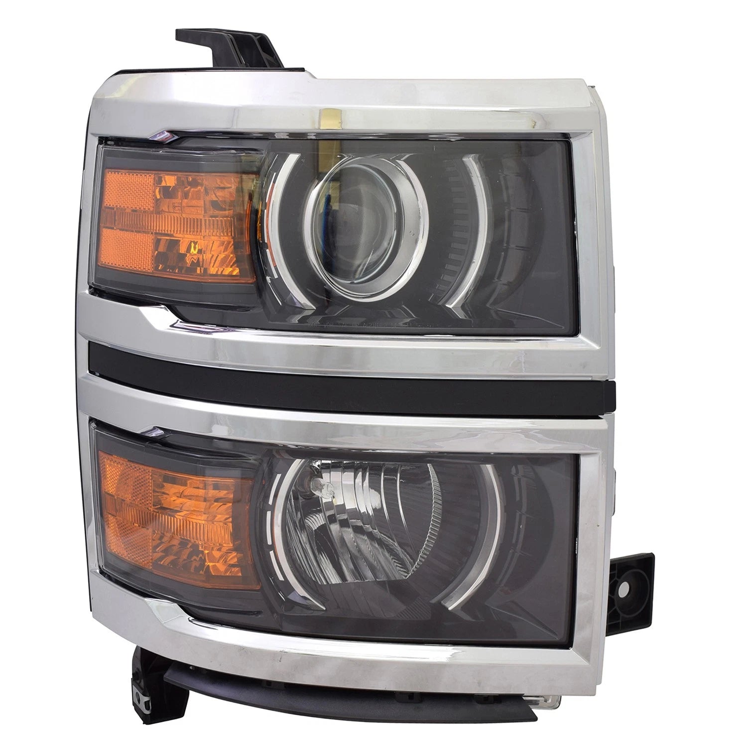 Replacement Passenger Side Halogen Projector Style Headlight Assembly for