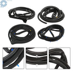 Set of 4 Door Weatherstripping for Honda CR-V (2002–2006) Rubber