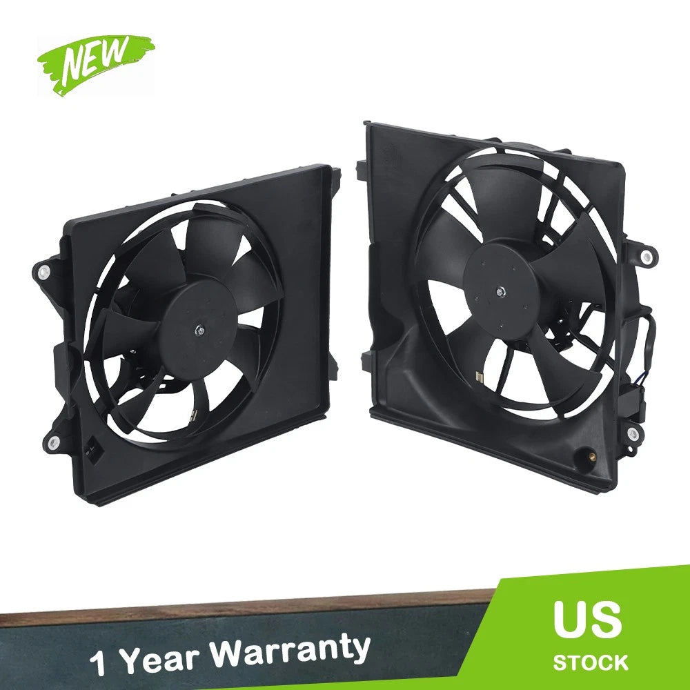 Radiator Cooling Fan Assembly for Honda Civic (2012–2015) 19015RSAG01 19020R1AA01