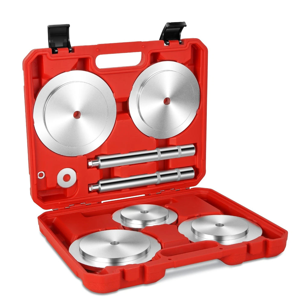 Set of 5 Aluminum Hub Seal Installers for Class 7&8 Trucks