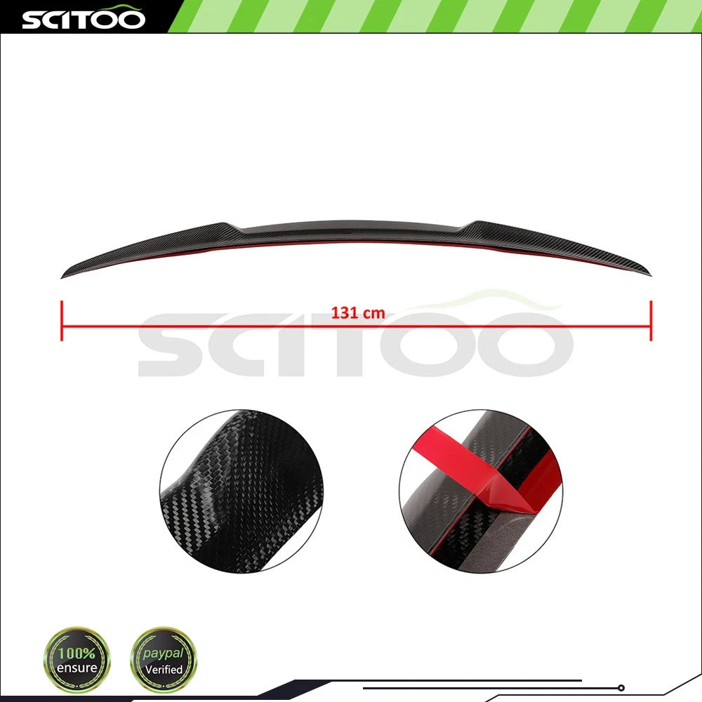 Carbon Fiber Rear Spoiler for Audi A5 Coupe (2008–2016)