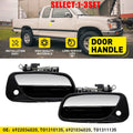 Set of 2 Chrome Outer Door Handles for Toyota T100 (1993–1998)