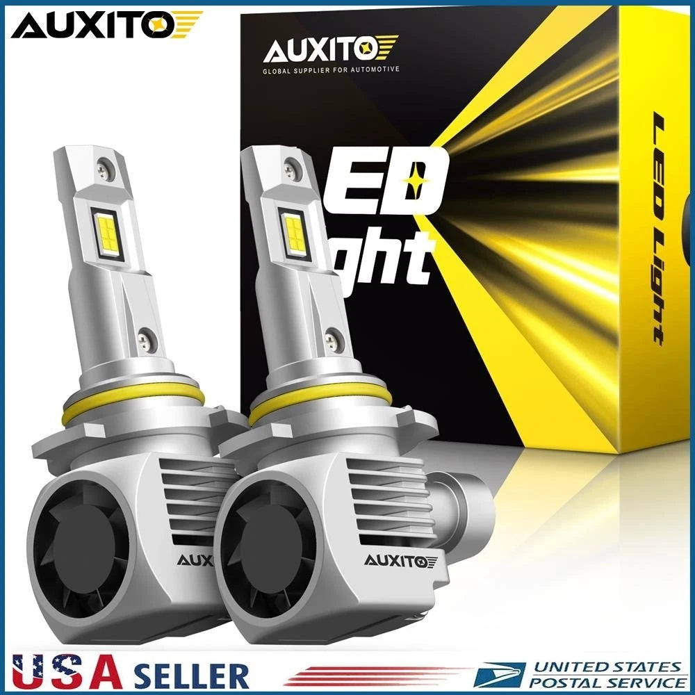 AUXITO 9005 HB3 LED Bulbs 6000K White (Set of 2)