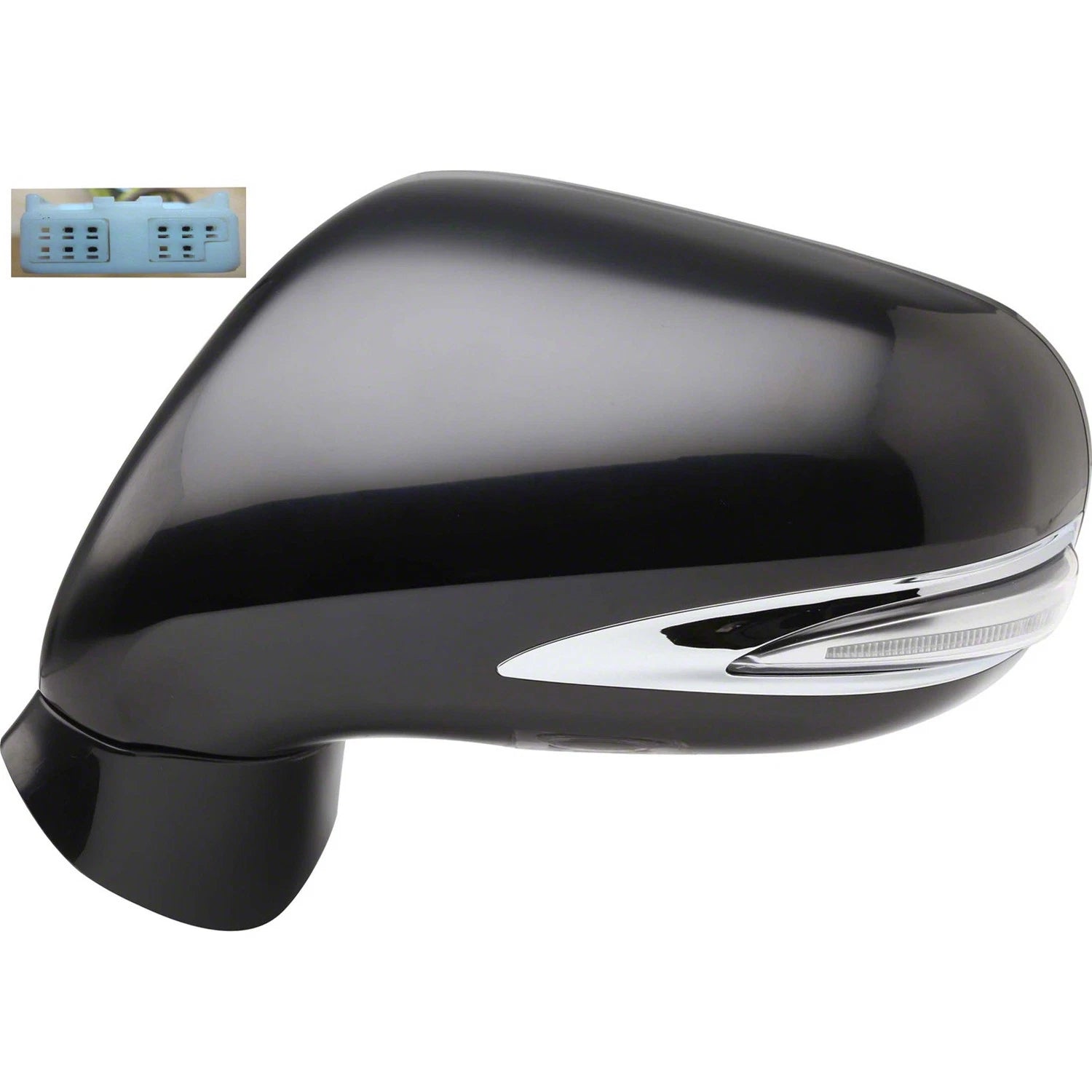 Power Door Mirror Heated Signal Puddle Light for Driver Side Toyota (2019–2024)