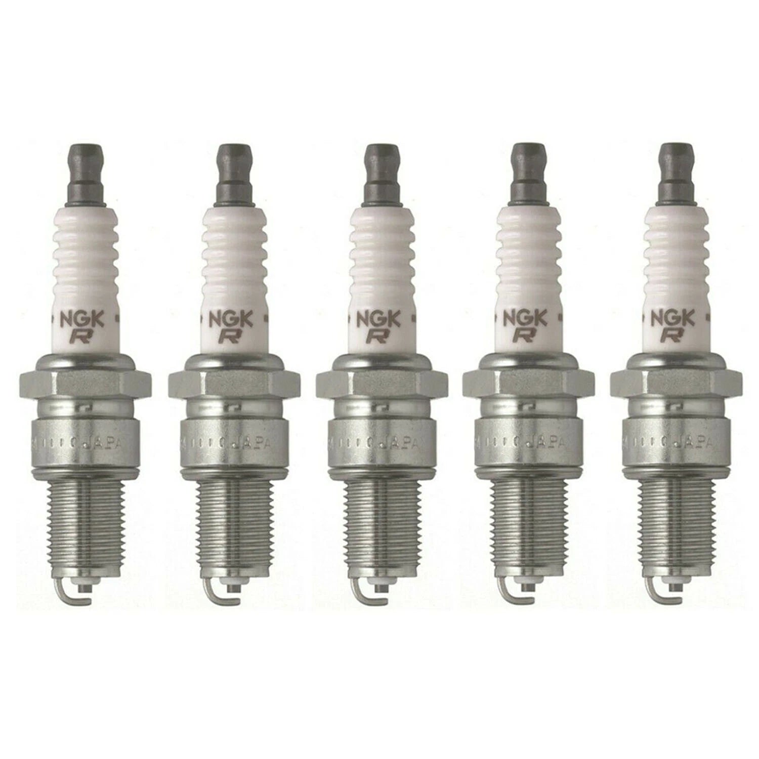 Set of 5 NGK Spark Plugs Solid Tip for Dodge Chrysler Chevrolet GMC Plymouth