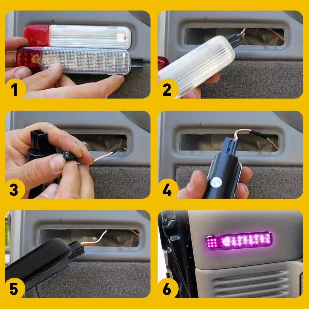2X Door Panel Courtesy Lights for Chevrolet GMC Cadillac (1999–2006)