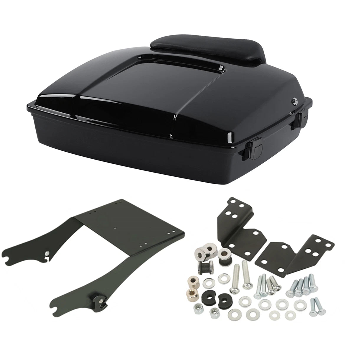 Trunk Backrest Mount Docking Kit for Harley Road Glide (1997–2008)