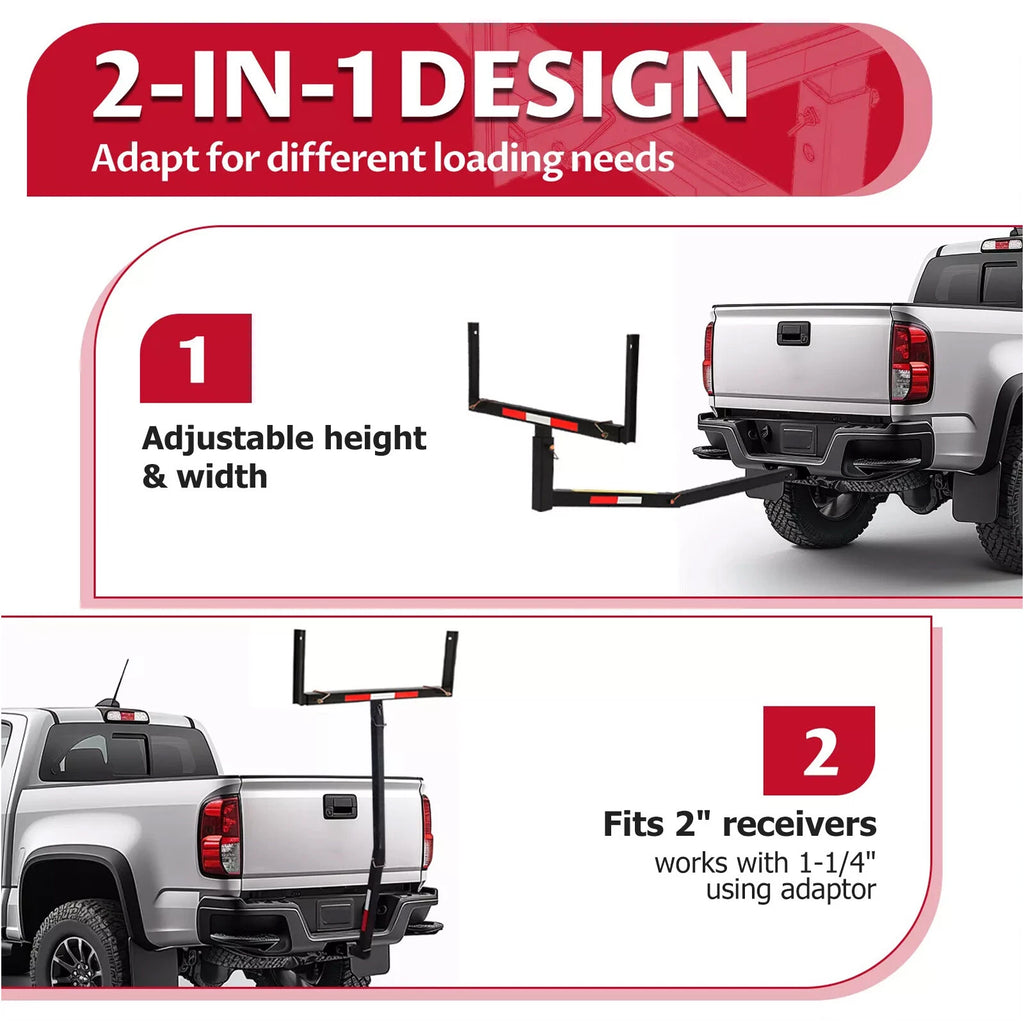 75" Kayak Bed Extender for Pickup Truck (Fits Most Models)