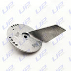Zinc Trim Tab Anode for Suzuki Outboards (55125-90J00, 55125-90J01)