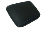 Leather Synthetic Console Armrest Cover for Ford Mustang (2005–2009) Blue Stitch