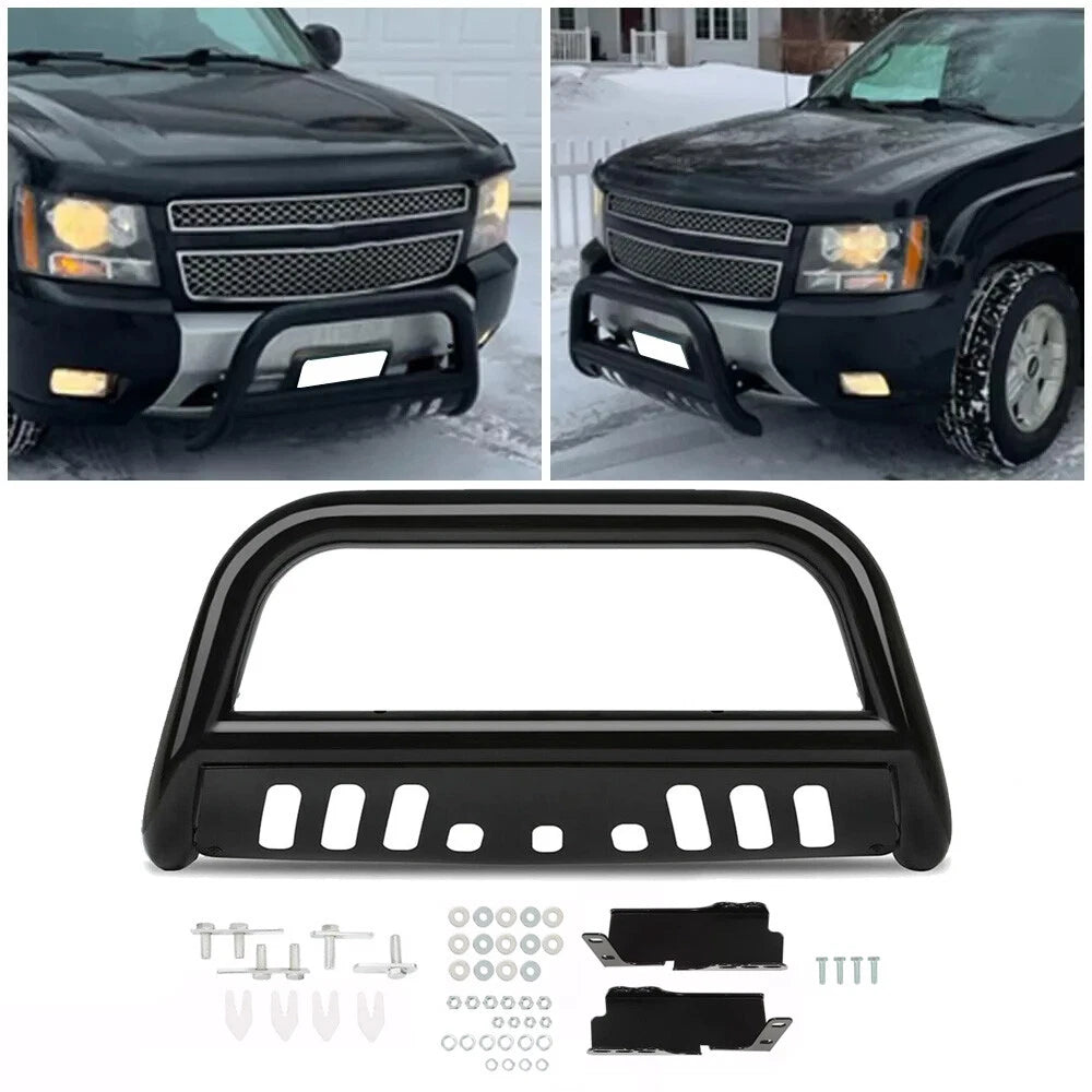 Bull Bar Push Bumper Grille Guard for Chevy Silverado Sierra 1500 (2007–2018)