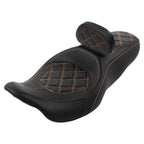 Driver Passenger Seat & Rider Backrest for Harley Touring Road Glide (2009–2023)