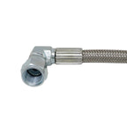 Steel Braided Turbo Oil Feed Line 60" Hose -4AN for
