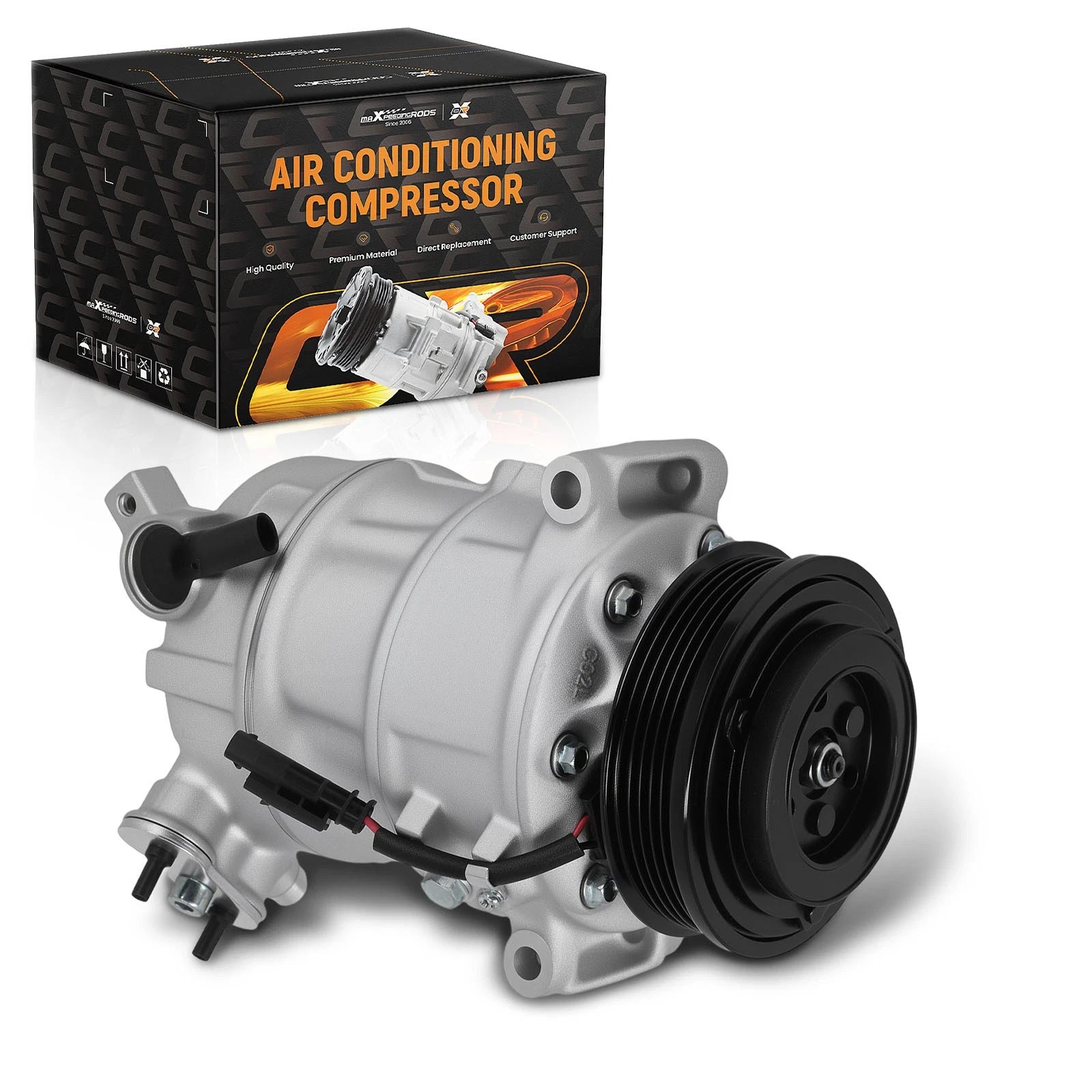 AC Compressor for Chevrolet Equinox L4 (2012–2014), GMC Terrain (2012–2015) CO 22229C