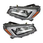 Halogen Projector Headlight Set for GMC Acadia (2013–2016) Black