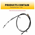 Rear Parking Brake Cable for Jeep Grand Cherokee (2011–2020)