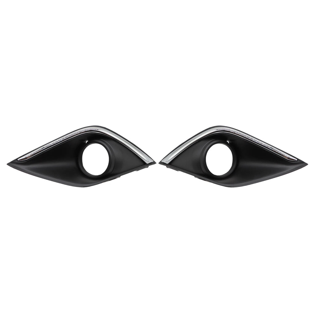 Pair Fog Light Bezel Cover Frame for Mitsubishi Outlander (2016–2019)