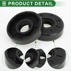 Set of 5 Oil Seal Rotary Shaft Seal NBR Rubber 15x40x10mm