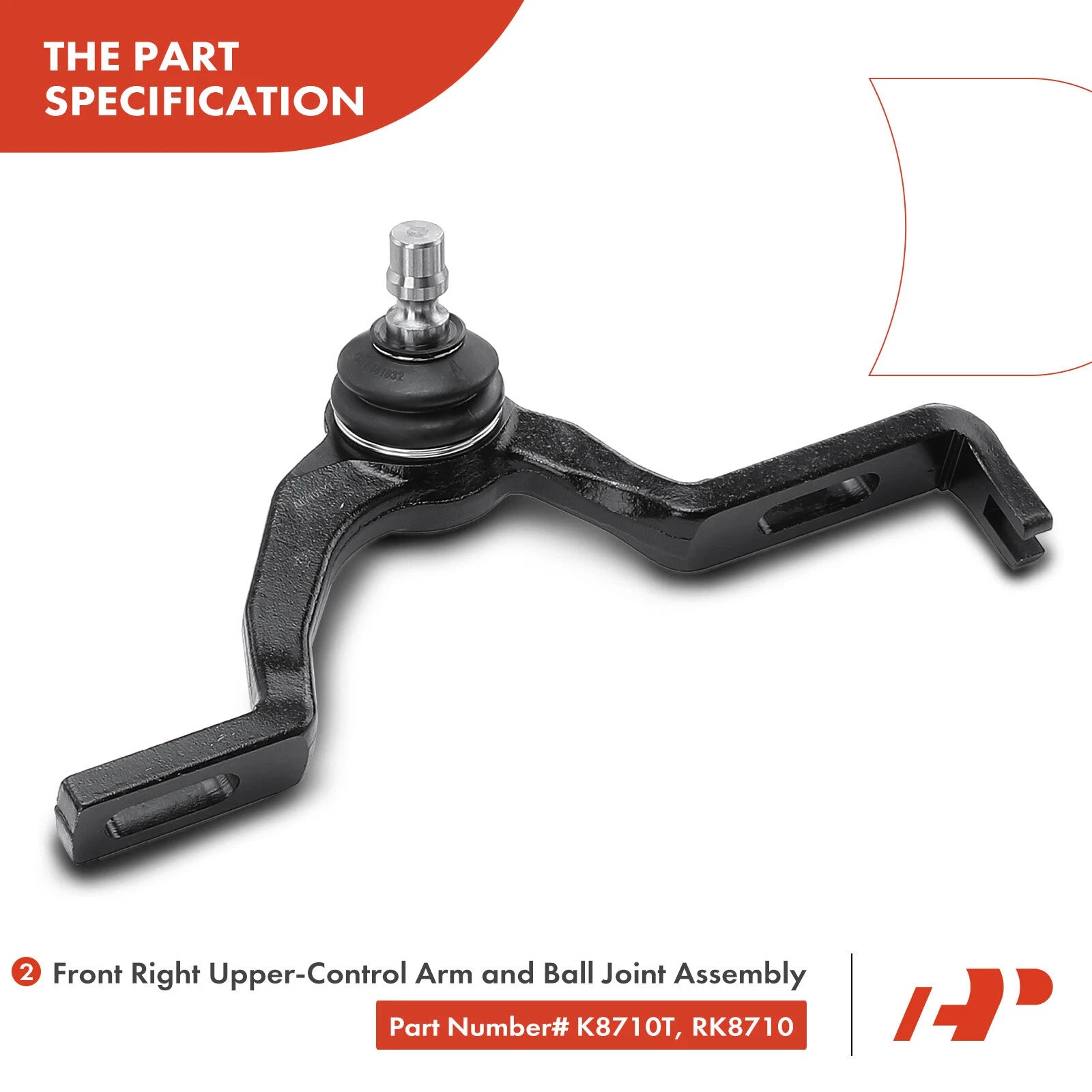 Set of 12 Front Control Arm Ball Joints for Ford Explorer