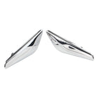 1 Pair Chrome Front Side Fender Finisher for BMW X3 F25 (2009–2017) & X4 F26 (2013–2018)