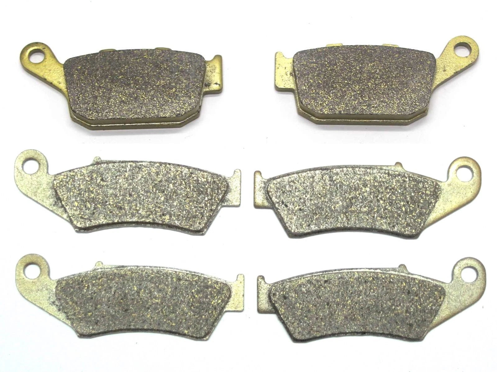 Set of 2 Front Rear Brake Pads for Honda XL600V Transalp (1997–1999) / XL650V (2000–2007)