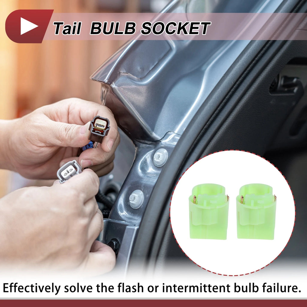 2pc Taillight Socket for BMW E30 E34 E32 3 5 7 Series (1982–1994) No. 8355883
