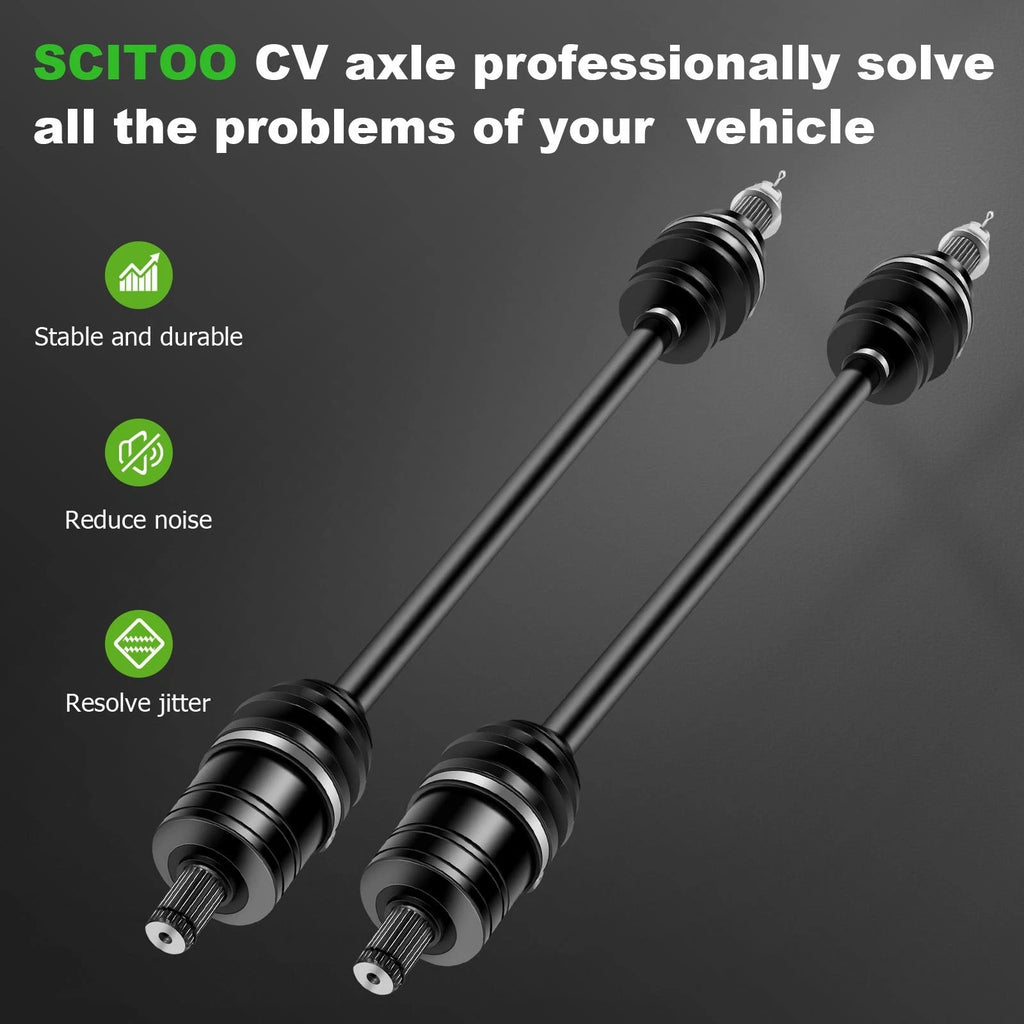 Pair CV Joint Axles for Polaris RZR 4 XP 1000 (2015)