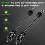 Pair CV Joint Axles for Polaris RZR 4 XP 1000 (2015)