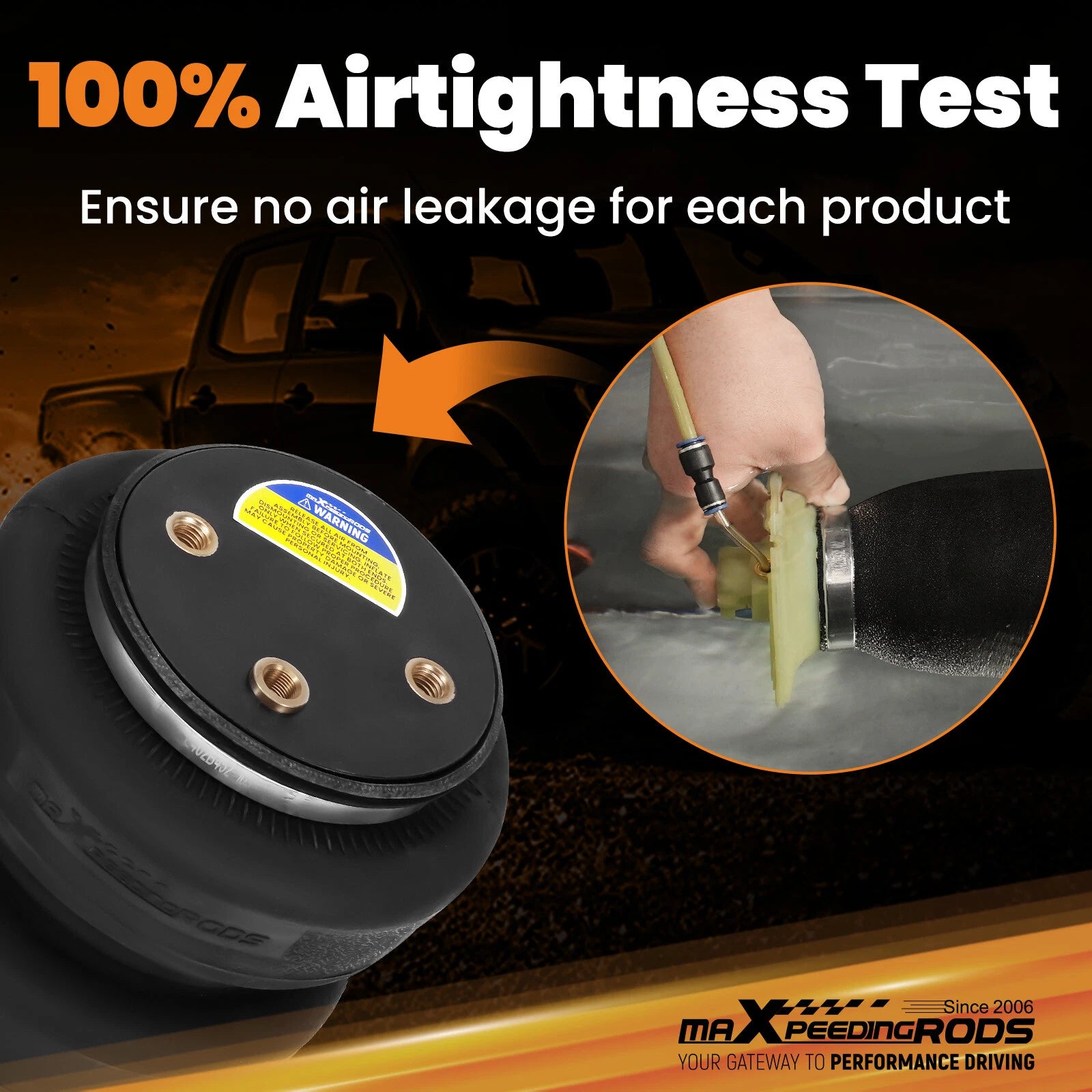 Air Suspension Bags Kit for Ford F-250 F-350 Super Duty (2023–2025)