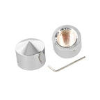 Chrome Front Axle Nut Cover for Harley Touring, Sportster, Dyna (2008-2023)