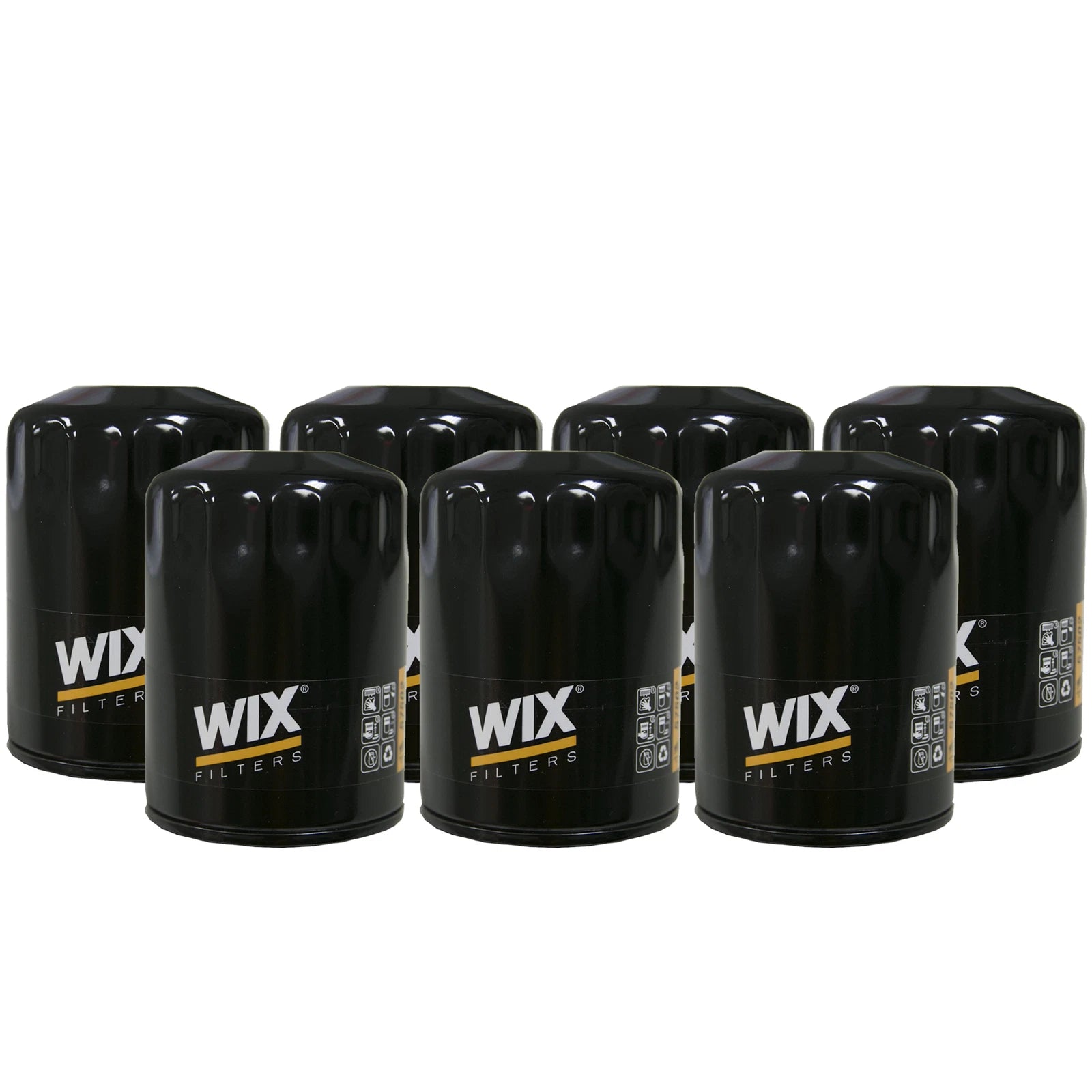 Set of 7 Engine Oil Filters for Ford Lincoln Mazda Mercury (DOHC FI)
