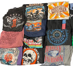 25-Pcs T-Shirts for Harley-Davidson Women (XS-2XL)