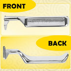 Set of 2 Chrome Inside Door Handles for Ford F150 F250 F350 Bronco (1987–1996)