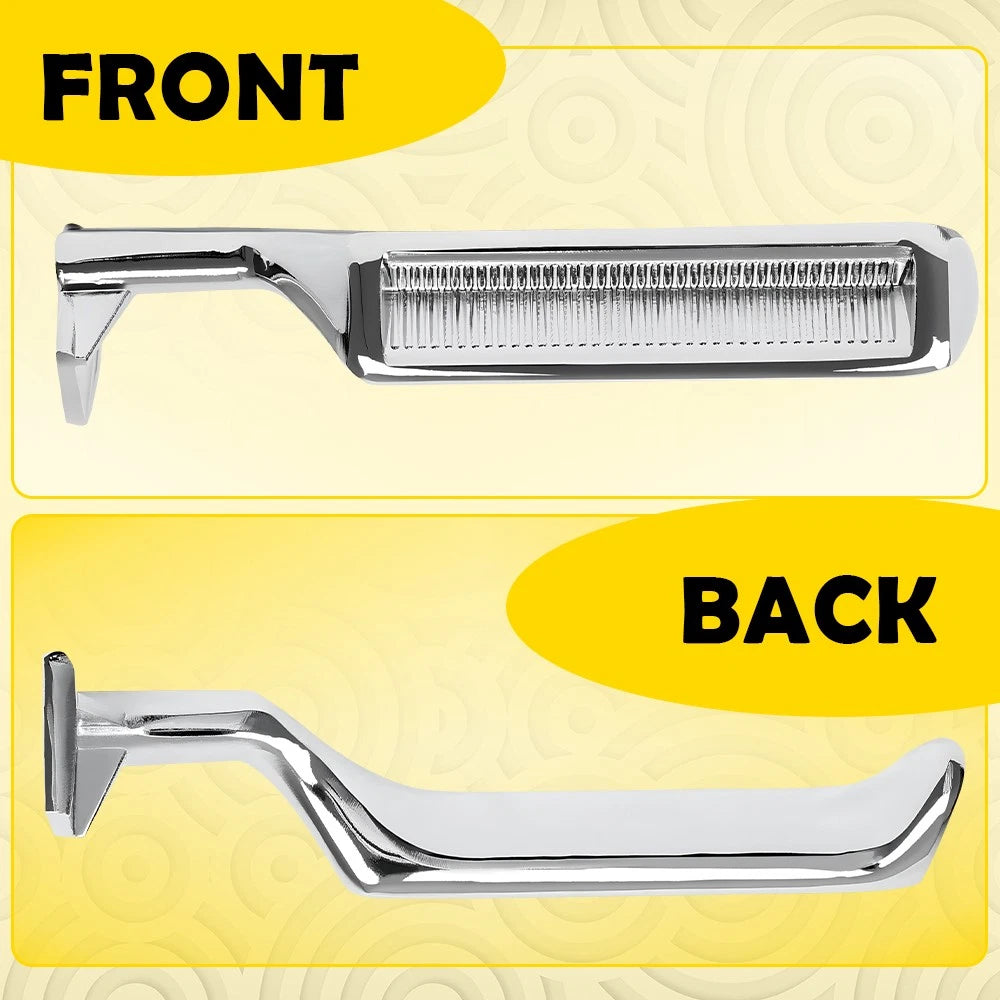 Set of 2 Chrome Inside Door Handles for Ford F150 F250 F350 Bronco (1987–1996)