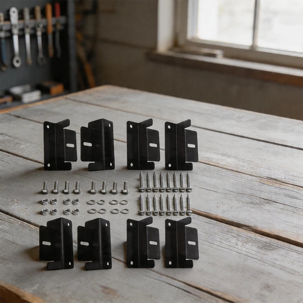 8X Aluminum Z-Shape Solar Mount Brackets for RV Boat