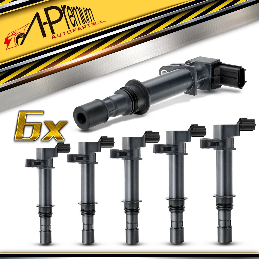 6x Ignition Coil for Jeep Grand Cherokee (2005–2008) Dodge Ram 1500 (2005–2008)