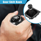 5 Speed Manual Gear Shift Knob with Gaiter Boot for Volkswagen Golf (2003–2009)