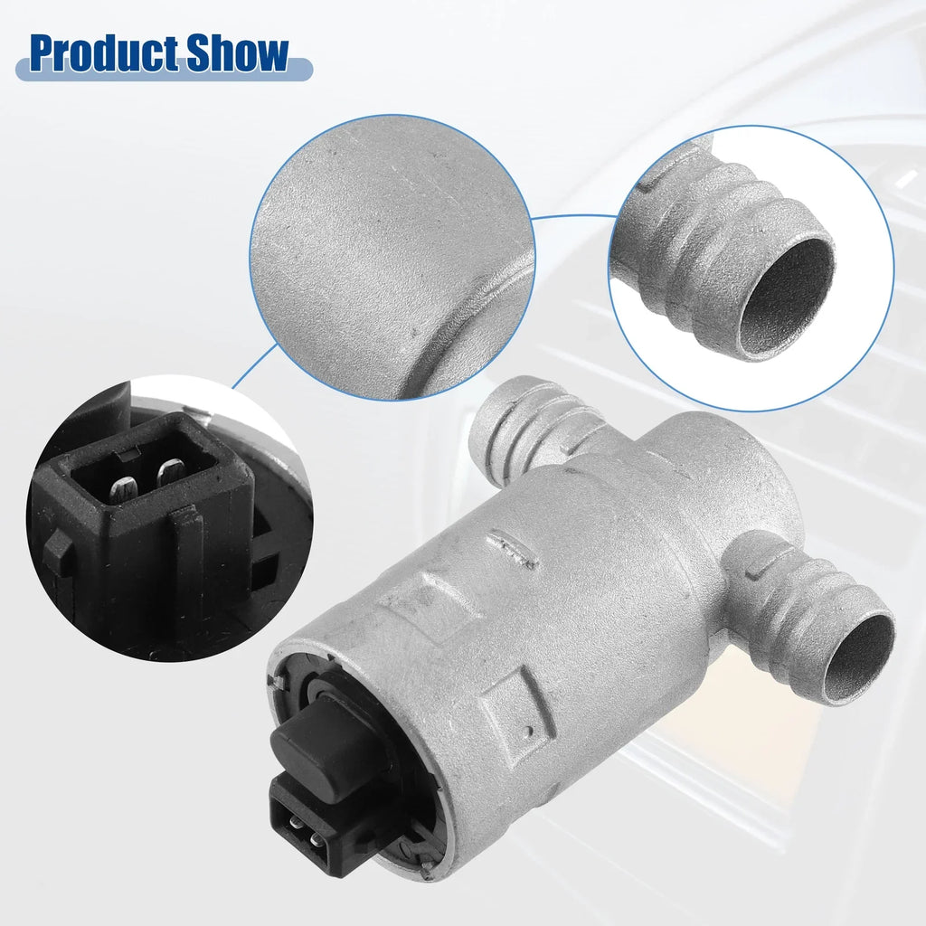 Idle Air Control Valve for BMW 318i Silver Tone (1991-1992)