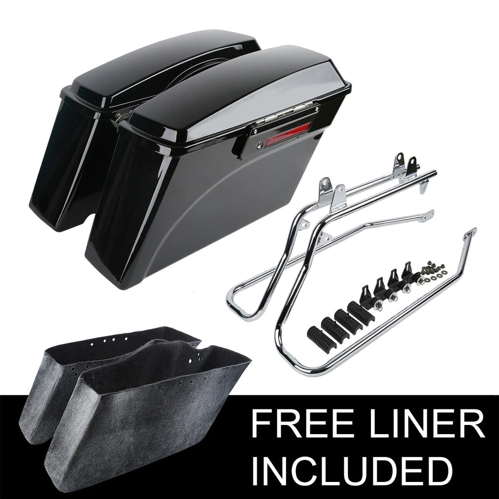 Saddlebag Conversion Brackets for Harley Softail (Fitment Specific)