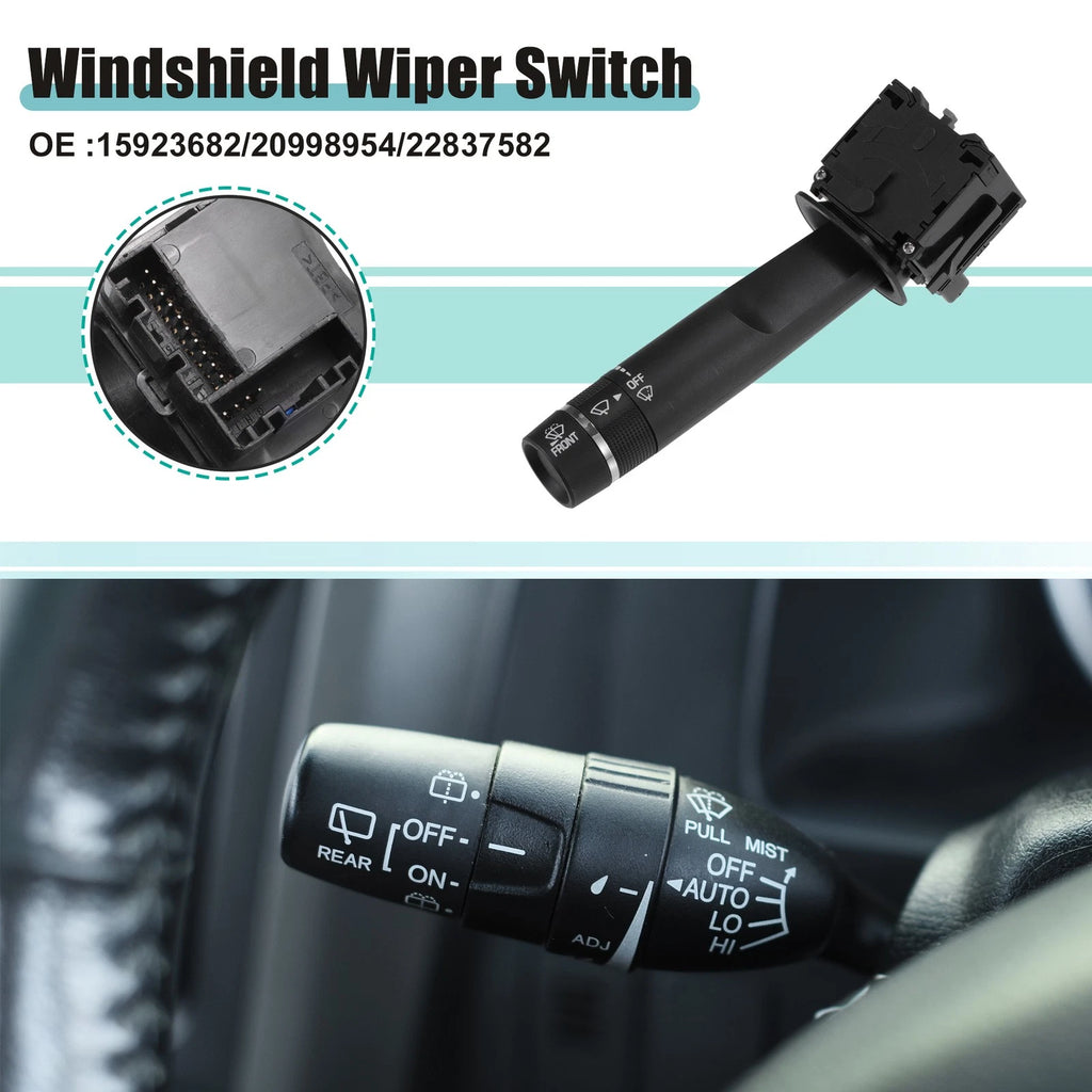 Front Windshield Wiper Switch for Buick Enclave (2014–2017) No. 15923682
