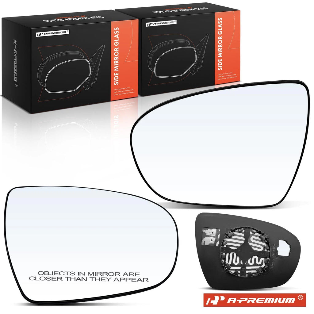 2X Heated Power Mirror Glass for Kia Optima (2011–2016) Sedan 4Dr