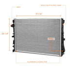 Aluminum Cooling Radiator DPI-13801 for Mercedes-Benz E300 S560 CLS450 (2018–2023)