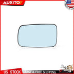 Left Side Heated Mirror Glass for BMW 325Ci 330Ci (2001–2006) OE Spec Blue Tinted