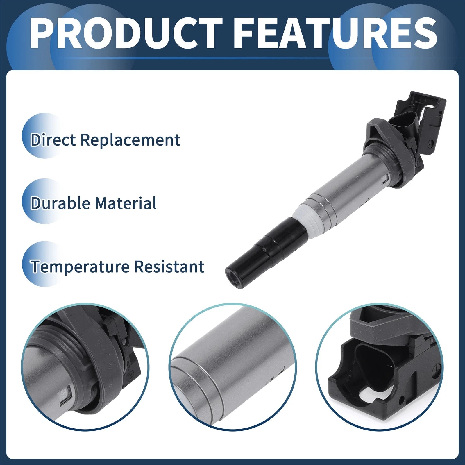 Ignition Coil Pack No. 12121712219 for BMW X3 3.0L L6 (2007–2012)