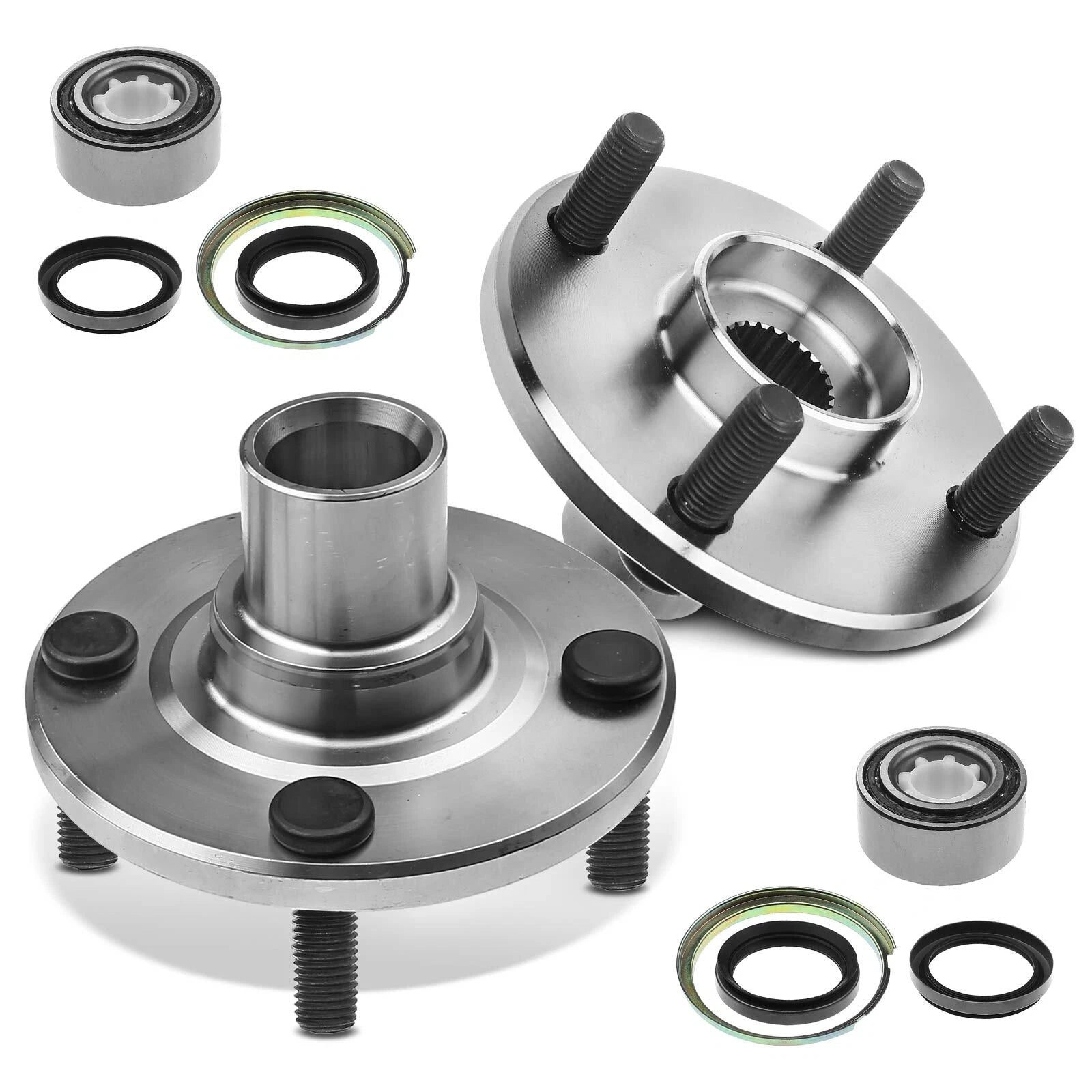 Rack & Pinion Hub Bearing Kit Front for Toyota Corolla & Chevy Prizm (1998–2002)