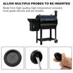 Set of 6 Rubber Thermometer Grommets for Traeger Z Grills (2017–2023)