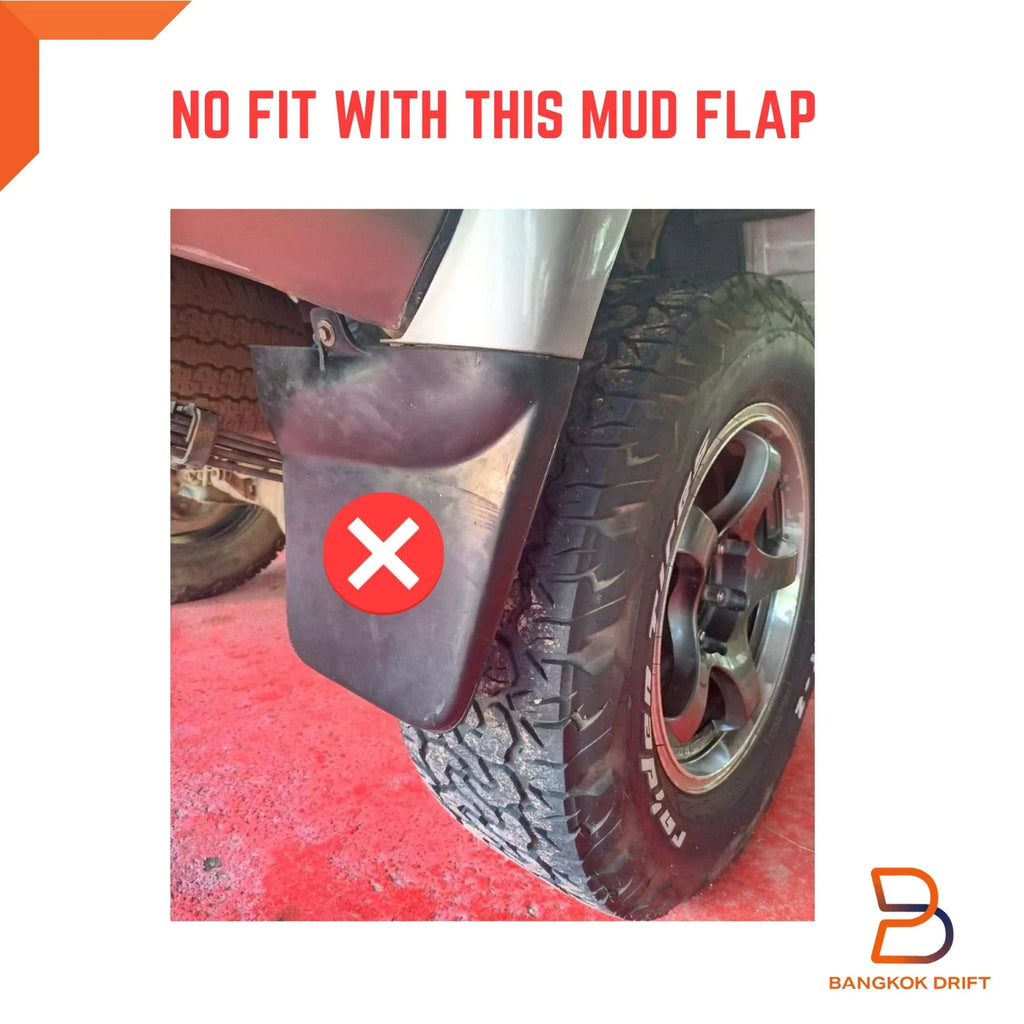 Rear Mud Flap Splash Guard for Toyota Hilux Ute 4WD (1997-2004)